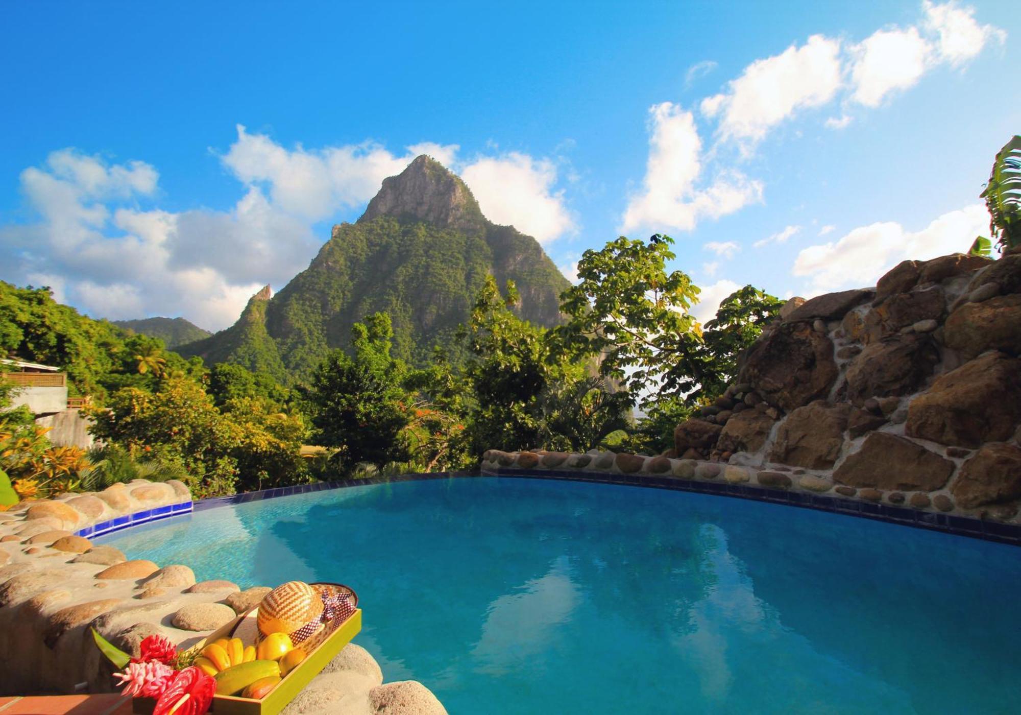 Stonefield Villa Resort (Adults Only) Soufrière Exteriör bild