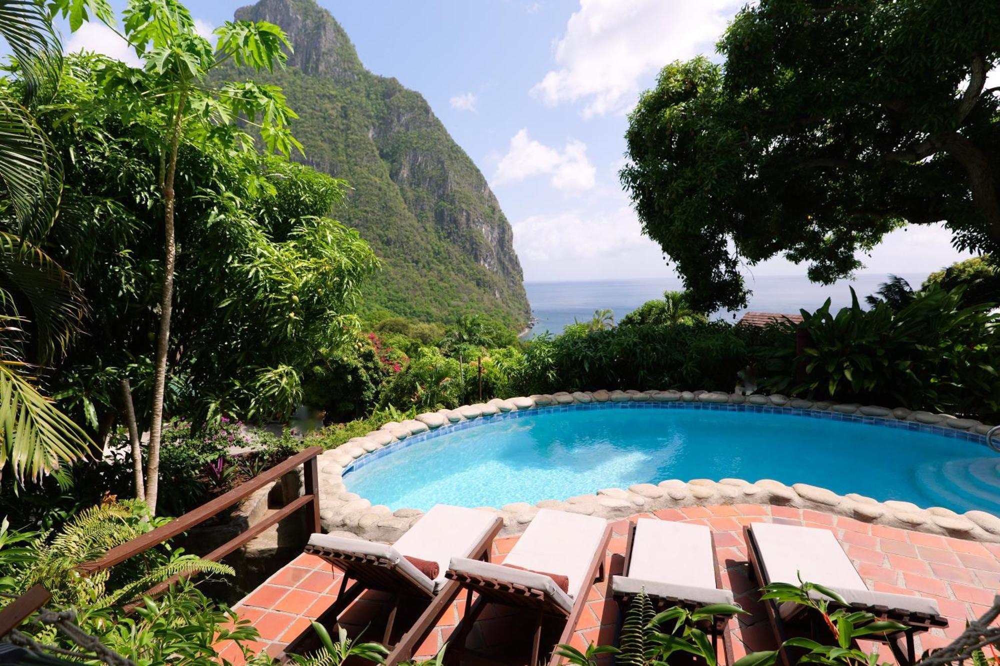 Stonefield Villa Resort (Adults Only) Soufrière Exteriör bild