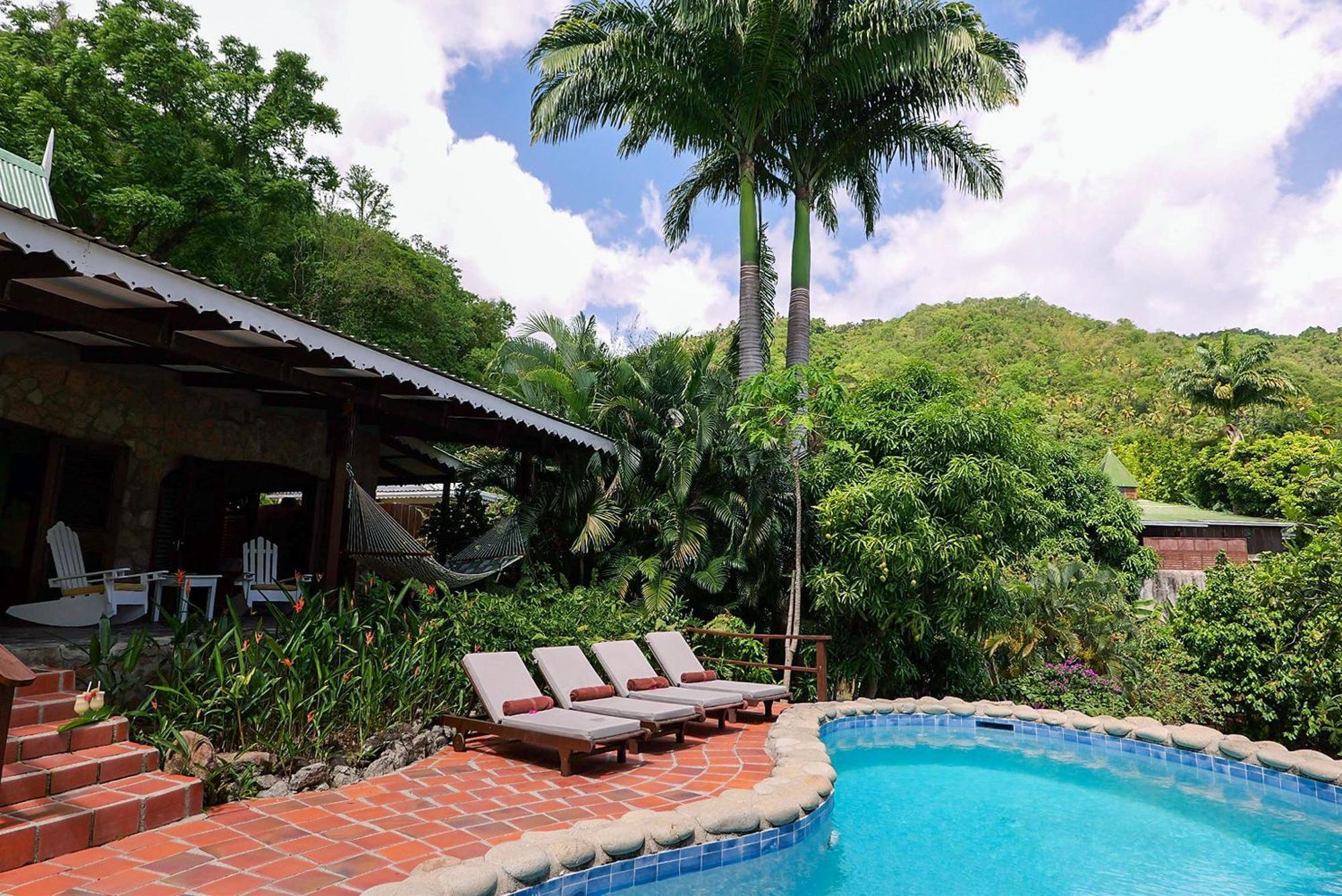 Stonefield Villa Resort (Adults Only) Soufrière Exteriör bild