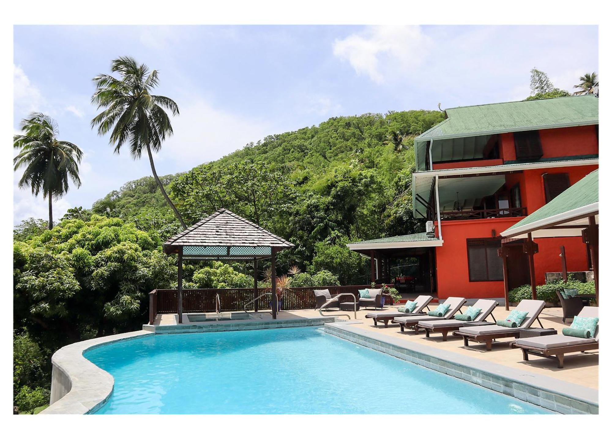 Stonefield Villa Resort (Adults Only) Soufrière Exteriör bild